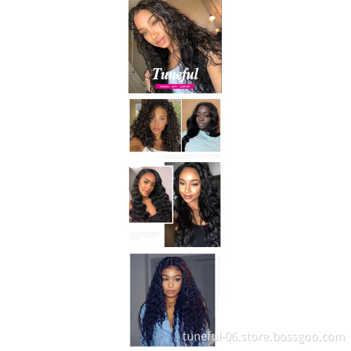 Wholesale Raw Indian Temple Hair 100% Human Hair Extension Bundle, Double Drawn Cuticle Aligned Mink Raw Virgin Human Hair